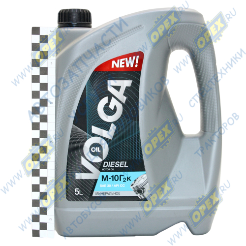 800810 Масло дизельное М-10Г2К SAE 30 (канистра 5л) Волга Ойл1